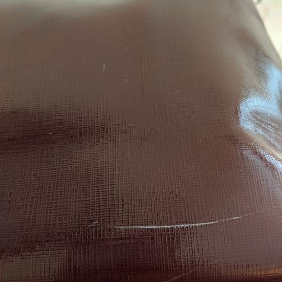 Coach Maroon Leather Shoulder Bag - Picture 5 of 8